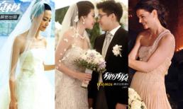 10 bộ váy cưới đẹp nhất của sao Âu - Á