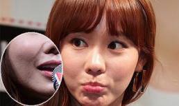 Cận cảnh da mặt sần sùi của "Người đẹp ngàn cân"