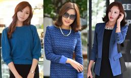 Phối đồ với gam xanh vừa mát mắt vừa tinh tế