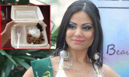 Hoa hậu Bỉ khoe ảnh 'bữa ăn rẻ tiền' của Hoa hậu Trái đất