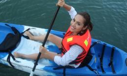 Hoàng My rạng rỡ khám phá Hạ Long