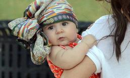 Cháu của Kim "siêu vòng ba" đáng yêu chẳng kém Harper