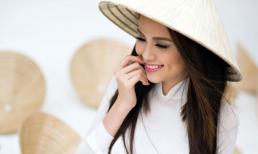 Diễm Hương cực xinh trong bộ ảnh Tôi Yêu Việt Nam