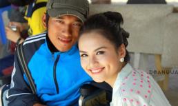 Hoa hậu Diễm Hương động viên người khuyết tật