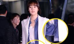 Sao Hàn luộm thuộm cài cúc lệch trên thảm đỏ