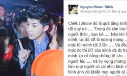 Noo Phước Thịnh phân trần về việc "cãi tay đôi" với kẻ gian móc điện thoại
