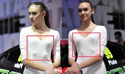 Người mẫu ô tô gây sốc với 4 ngực