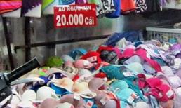 Áo ngực Trung Quốc 15.000 đồng ngập chợ bất chấp "nghi án chất lạ"