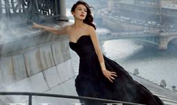 Cao Viên Viên mơ màng trên mái nhà bên sông Seine - Paris