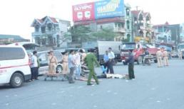 Chờ đèn đỏ, nam thanh niên bị xe tải cán qua người