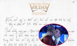 Mr. Đàm viết thư tay xin lỗi chuyện khóa môi nhà sư