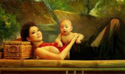 Những khoảnh khắc đáng yêu của mẹ con siêu mẫu Hạ Vy 