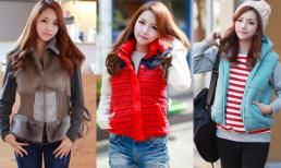 Năng động và sành điệu với áo gile ngày lạnh