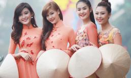 Mẫu trẻ Venus 2 miền Nam - Bắc "đọ sắc" cùng áo dài