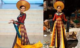 Ngắm Diễm Hương lộng lẫy trên sân khấu và hậu trường đêm thi quốc phục