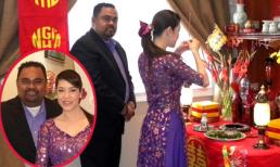 Thu Phương - Dũng Taylor tổ chức lễ đính hôn đơn giản