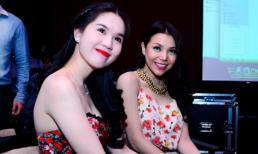 Ngọc Trinh đọ vẻ gợi cảm với Trà Ngọc Hằng