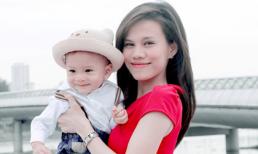 Thụy Anh tươi tắn bên con trai Jacky