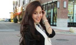 Vy Oanh đón Giáng sinh sớm tại Mỹ