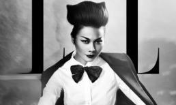 Thanh Hằng "điển trai" lạnh lùng trên bìa tạp chí 