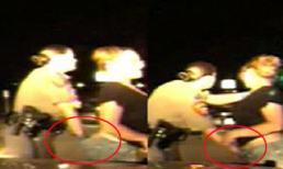 Sốc: Cảnh sát giao thông kiểm tra phần kín của người đi đường