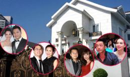 Chàng rể nào sở hữu biệt thự đồ sộ nhất V-biz?