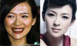 'Khuôn mặt thật' đáng sợ của mỹ nhân Hoa ngữ