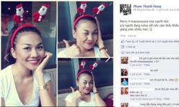 Thanh Hằng đội sừng tuần lộc cực yêu đón giáng sinh