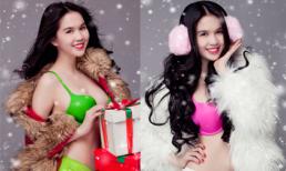"Nữ hoàng đồ lót" tung ảnh hot chào Noel