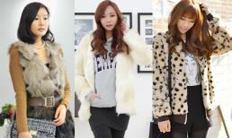 Kết hợp áo lông điệu đà "tăng nhiệt" cho ngày đông