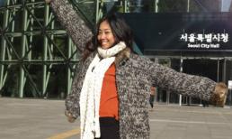 Đoan Trang cùng chồng du hí Hàn Quốc