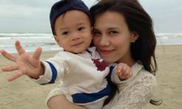 Thụy Anh hạnh phúc bên Jacky Minh Trí