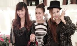 Bụng bầu 6 tháng Lã Thanh Huyền vẫn nổi bật giữa dàn hotgirl