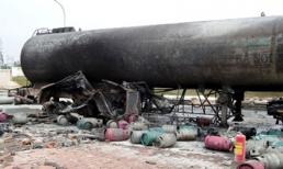 Hiện trường vụ nổ gas ở khu công nghiệp khiến 32 công nhân trọng thương