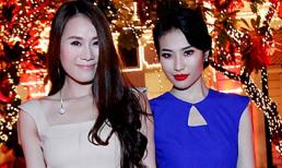 Thái Hà, Minh Thư khoe sắc đón giáng sinh sớm
