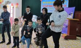 Hoàng Hải từng bừng nhảy Gangnam style cùng các trẻ mồ côi