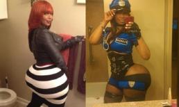 Choáng với cô gái có vòng ba siêu ngoại cỡ