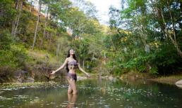 Hậu trường ảnh thiên tình của á hậu giữa núi rừng 