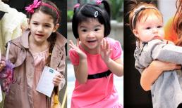 Sao nhí làm điệu với kẹp nơ: Ai điệu hơn?