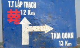 Những biển báo chỉ có ở Việt Nam (2)