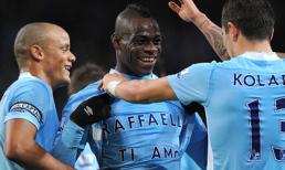 Balotelli lại ăn mừng gây sốc sau khi ghi bàn