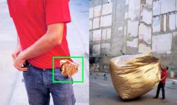 Ngôi nhà bước ra từ... túi quần