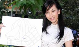 Lều Phương Anh dịu dàng đi từ thiện