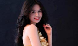 Ngọc Trinh ấn tượng váy dát vàng trong hậu trường "Đêm hội chân dài 6"