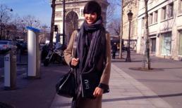 Chùm ảnh Hoàng Thùy "du hí" Paris