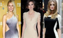 Những mẫu váy "đánh lừa" thị giác của sao