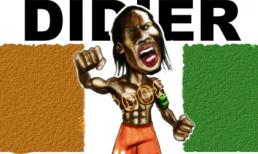 Chùm ảnh biếm họa Didier Drogba: "Voi rừng châu Phi"