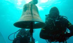Tàu đắm trong vụ ‘Titanic Italy’ bị trộm mất chuông