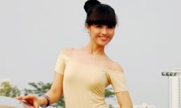 Ngắm vẻ gợi cảm của hoa khôi ĐH Nguyễn Tất Thành