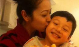 Jennifer Phạm âu yếm thiên thần Bảo Nam ở Hà Nội